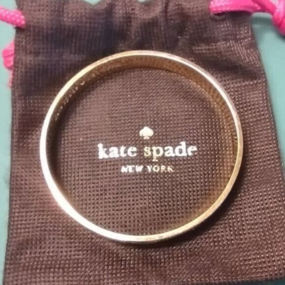 Kate Spade‎ Gold Coloured Bridesmaid Idiom Bracelet - Picture 1 of 8